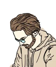 Drawing of Florian Budniewski